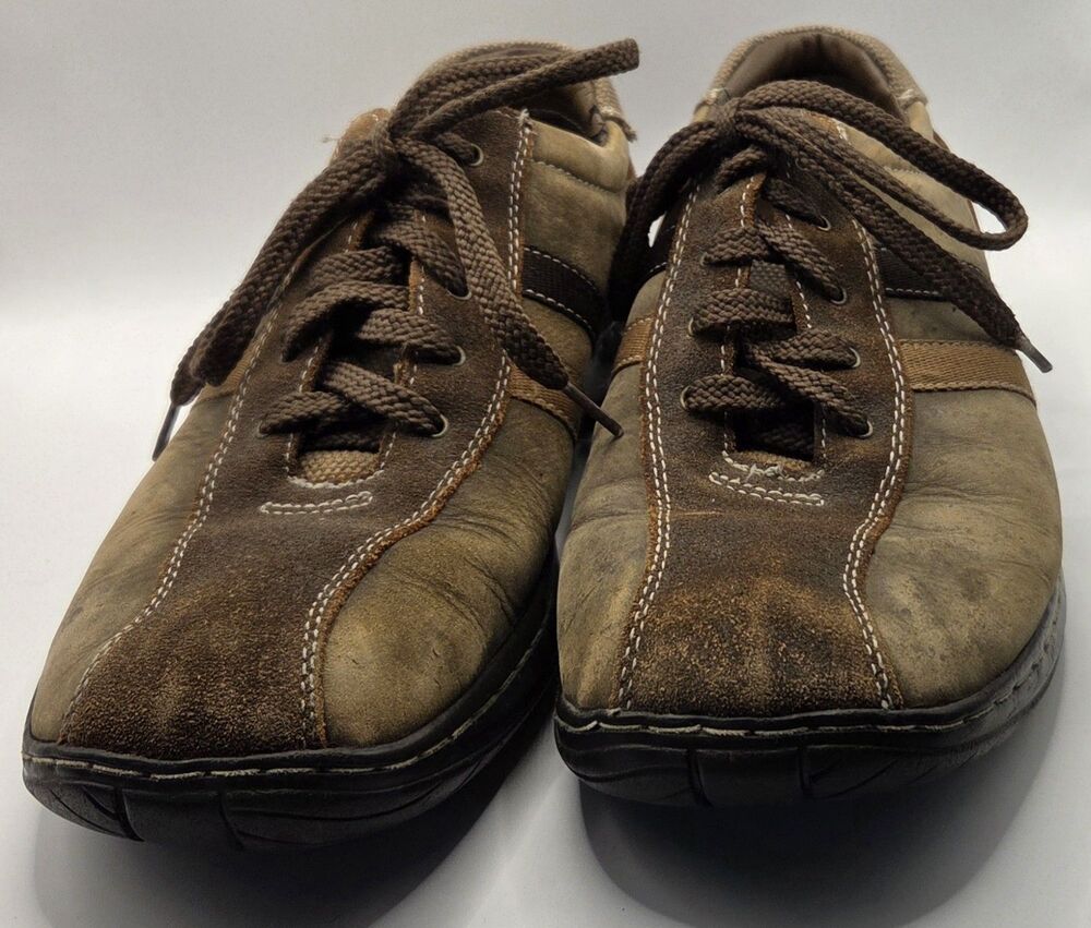Skechers Diameter Vassell Mens 8.5 Brown Leather Sneakers SN 99260